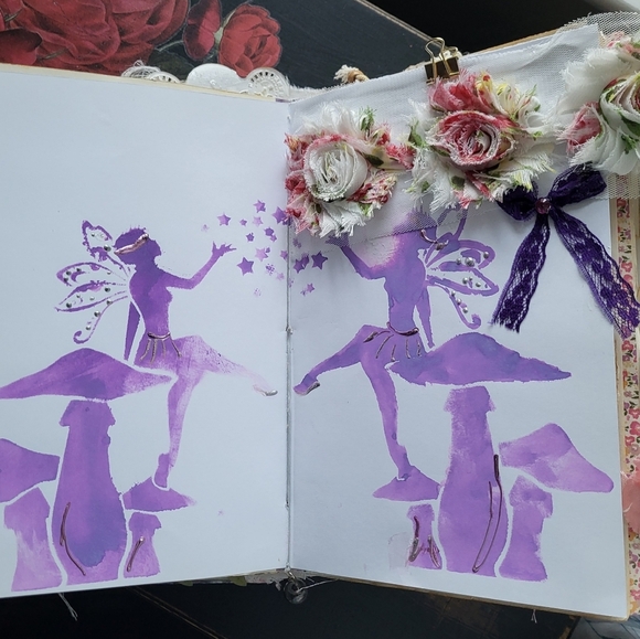 Whimsical Fairy Junk Journal - Picture 6 of 17